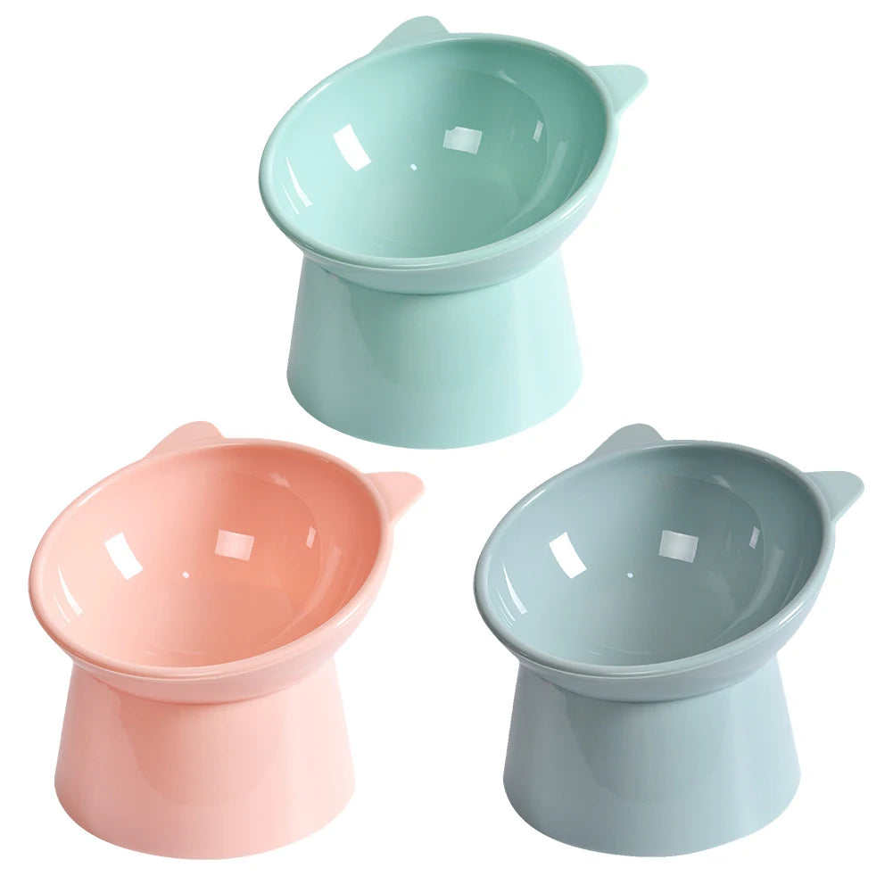 Tilted Cat Food Bowl Food Dish     
