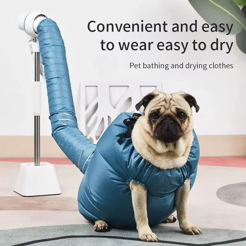  Dog Hair Dryer Portable Pet Drying Bag  Pets Cleaning Accessories
