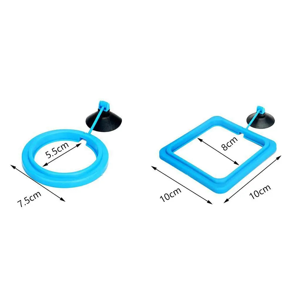 Fish Food Feeding Ring  Fish Tank Fish Feeder for Tropical Fish  Assistant Pet Aquarium 