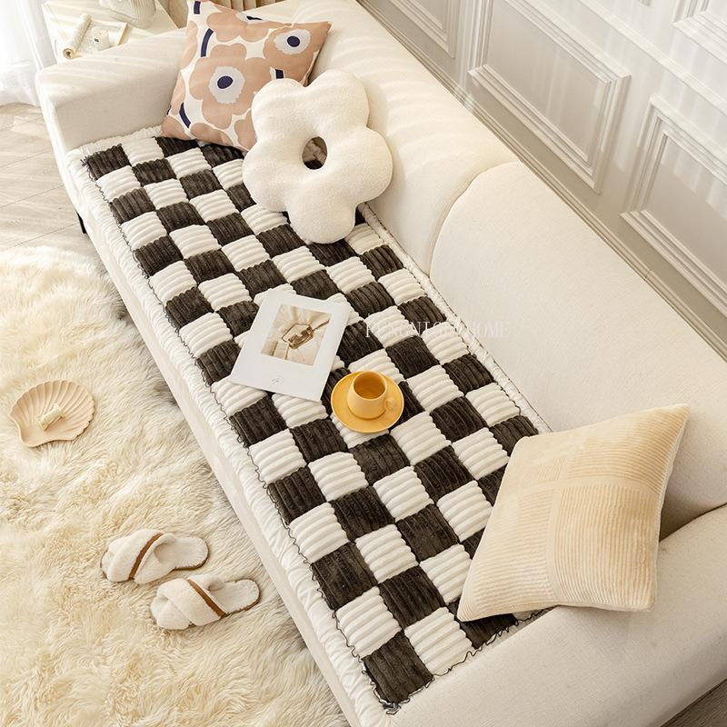 Plaid Pattern Pet Bed, Soft Comfortable Pet Mat, Comfortable Pet Sleeping Blanket, Indoor Pet 