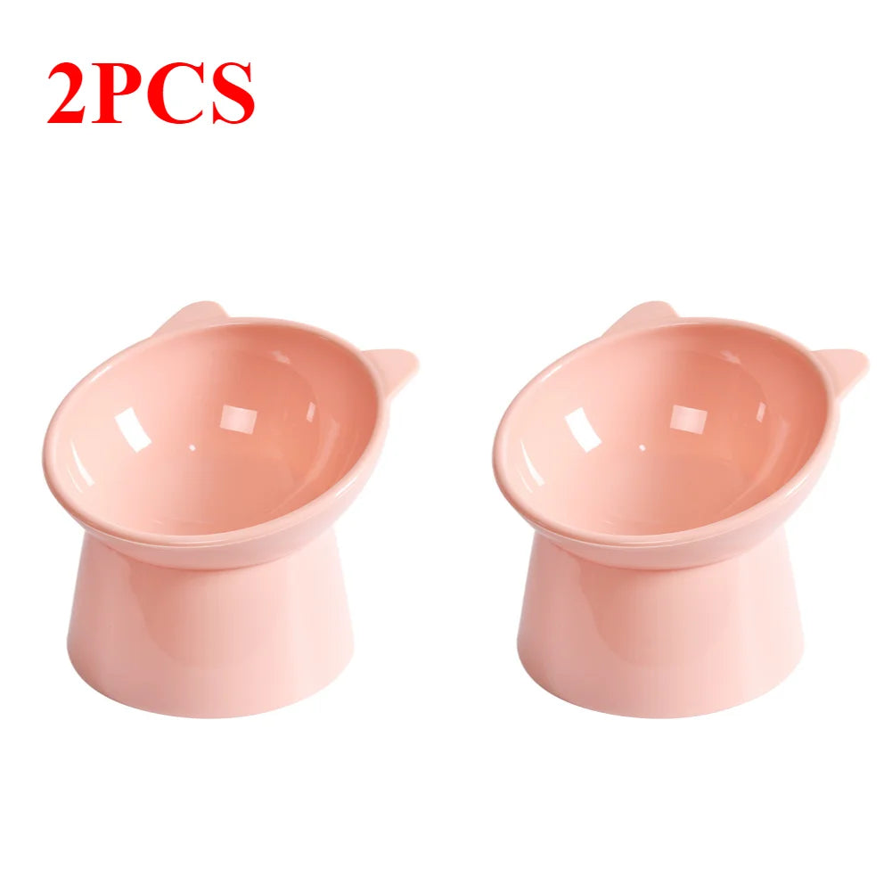 Tilted Cat Food Bowl Food Dish     