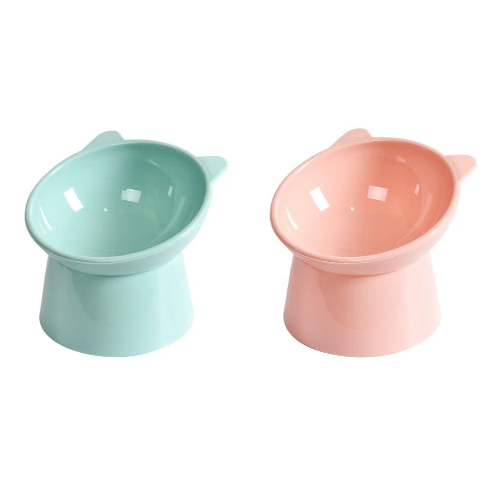 Tilted Cat Food Bowl Food Dish     