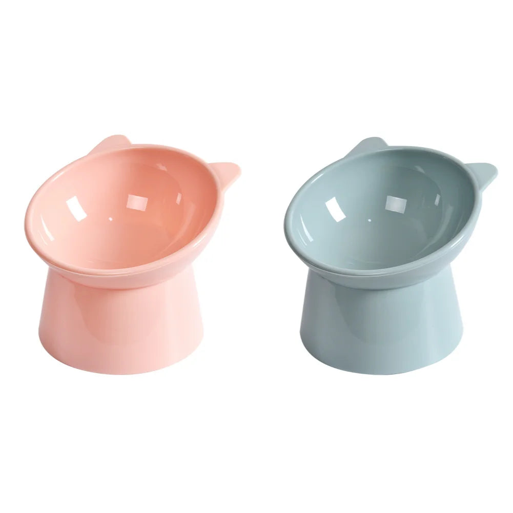 Tilted Cat Food Bowl Food Dish     