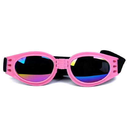 Adjustable Padded Sunglasses Goggles Pet Accessories for Medium Dogs