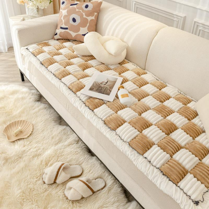 Plaid Pattern Pet Bed, Soft Comfortable Pet Mat, Comfortable Pet Sleeping Blanket, Indoor Pet 