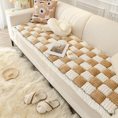 Plaid Pattern Pet Bed, Soft Comfortable Pet Mat, Comfortable Pet Sleeping Blanket, Indoor Pet 