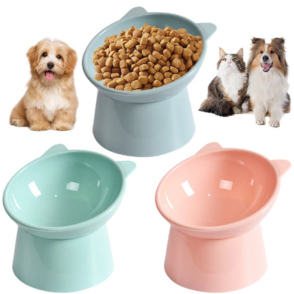 Tilted Cat Food Bowl Food Dish     