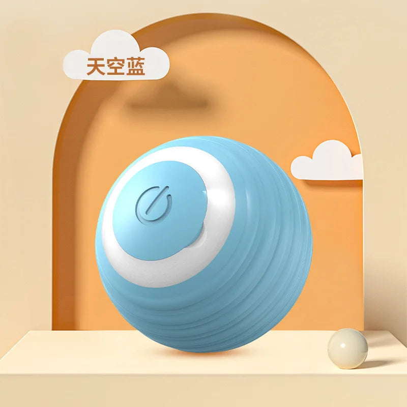 Cat Interactive Ball Smart Pet Cat Toys  Automatic Rolling Magic Ball Cat Game Accessories